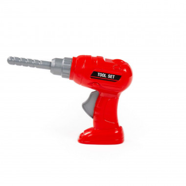 Шуруповёрт №1 игрушечный (красный) (в пакете) — Полесье Россия