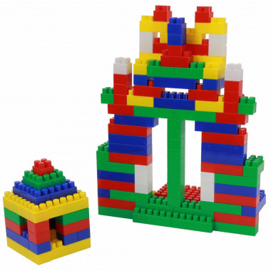 Конструктор Строитель, 174 элемента — Полесье Россия