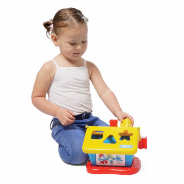 Логический домик Смурфики с 6 кубиками №3 — Полесье Россия