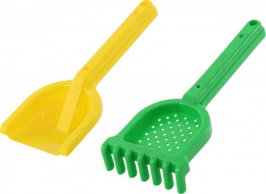 Набор №565 (лопатка №30, грабельки №30) — Полесье Россия