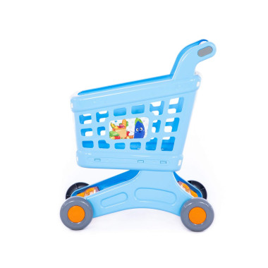 Тележка для маркета Натали (голубая) — Полесье Россия