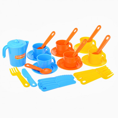 Набор детской посуды Анюта на 6 персон — Полесье Россия