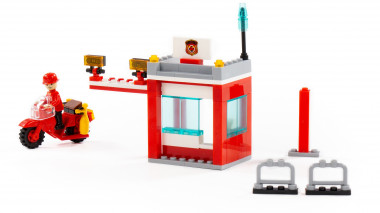 Конструктор Классик Пожарная служба-1.8 (86 эл.) совместим с Лего — Полесье Россия