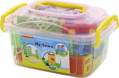 Конструктор Построй свой город (80 элементов) — Полесье Россия