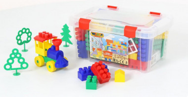 Конструктор Строитель 75 элементов - СНЯТ С ПРОИЗВОДСТВА — Полесье Россия