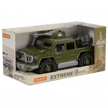 Автомобиль-пикап военный Защитник с 2-мя пулемётами! — Полесье Россия