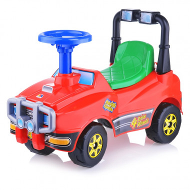 Автомобиль Джип каталка - №4 (красный) КРАТНО 3 шт — Полесье Россия