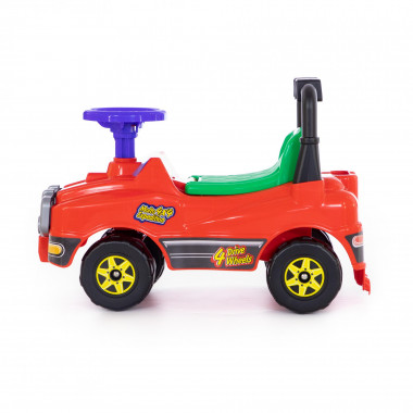 Автомобиль Джип каталка - №4 (красный) КРАТНО 3 шт — Полесье Россия