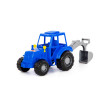 Трактор синий Алтай с лопатой фото 1 — Полесье Россия