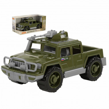 Автомобиль-пикап военный Защитник с 1-м пулемётом! — Полесье Россия