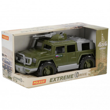 Автомобиль-джип военный Защитник с 1-м пулемётом! — Полесье Россия