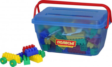 Конструктор Строитель 124 элемента НЕ ПРОИЗВОДЯТ — Полесье Россия