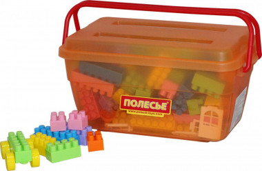 Конструктор Строитель 124 элемента НЕ ПРОИЗВОДЯТ — Полесье Россия