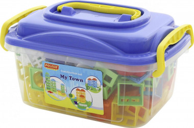 Конструктор Построй свой город (180 элементов) — Полесье Россия