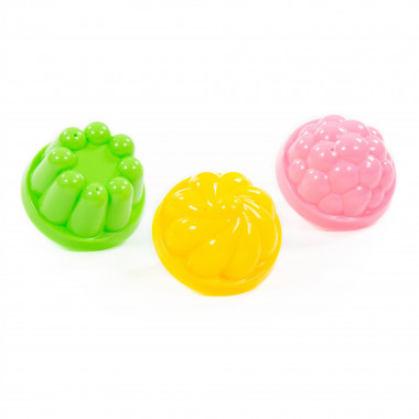 Формочки круглые (3 шт.) — Полесье Россия