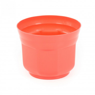 Цветочный горшок розовый Анетт d110 мм, h90 мм - 0,55 л — Полесье Россия