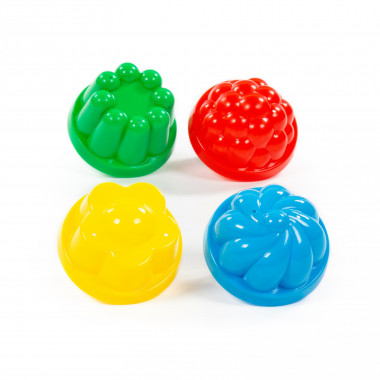 Формочки круглые (4 шт.) — Полесье Россия