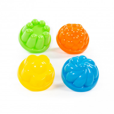 Формочки круглые (4 шт.) — Полесье Россия