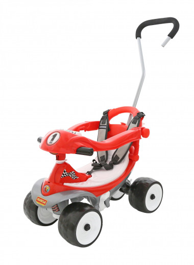 Машинка Каталка Трансформер №2 с игровой панелью, ручкой и ремешком — Полесье Россия