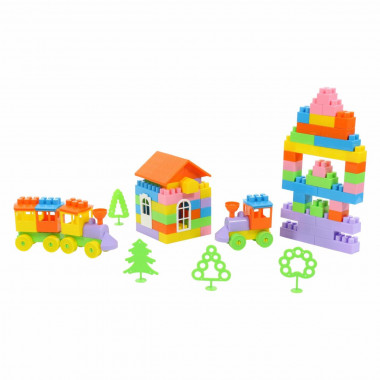 Конструктор Строитель Гигант, 175 элементов — Полесье Россия