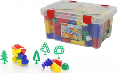 Конструктор Строитель 184 элемента — Полесье Россия