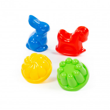 Формочки Круглые, Заяц, Лошадка — Полесье Россия