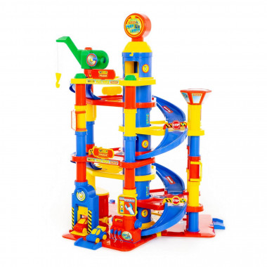 Гараж Паркинг 7-уровневый с автомобилями — Полесье Россия