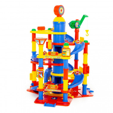 Гараж Паркинг 7-уровневый с автомобилями — Полесье Россия