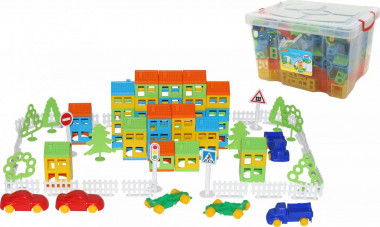 Конструктор Построй свой город (462 элемента) — Полесье Россия