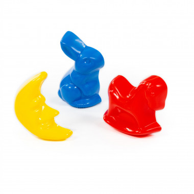 Формочки Заяц, Лошадка, Месяц — Полесье Россия