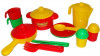 Набор детской посуды Настенька на 2 персоны, яркая фото 1 — Полесье Россия