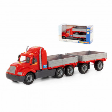 Майк, автомобиль бортовой с прицепом — Полесье Россия