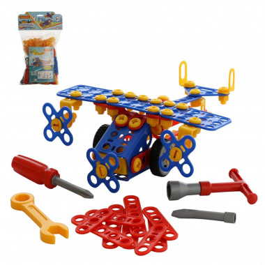 Конструктор Изобретатель - Самолёт №2 (144 элемента) — Полесье Россия