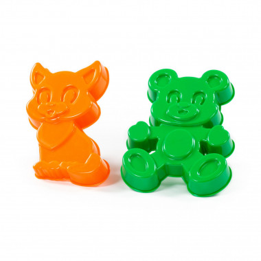 Формочки Котенок и Медведь — Полесье Россия