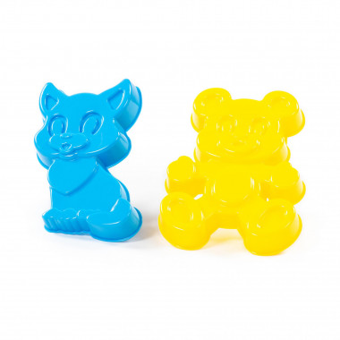 Формочки Котенок и Медведь — Полесье Россия