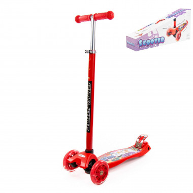 Детский самокат (красный) — Полесье Россия