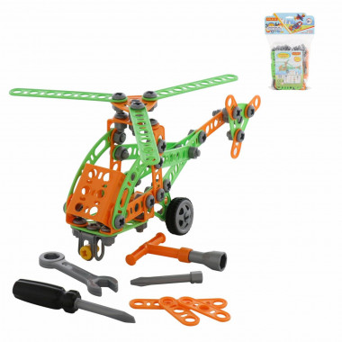 Конструктор Изобретатель - Вертолёт №1 (130 элементов) — Полесье Россия