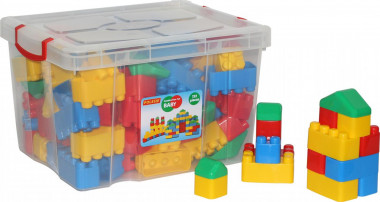 Конструктор Беби в контейнере (132 элемента) — Полесье Россия