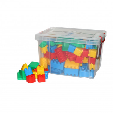 Конструктор Беби в контейнере (132 элемента) — Полесье Россия
