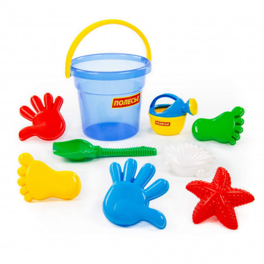 Набор №354 (ведро макси, лопата, формочки, лейка малая) — Полесье Россия