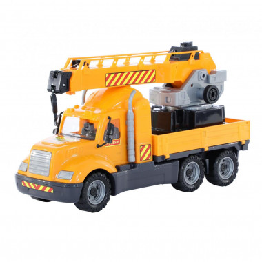 Майк, автомобиль - кран с поворотной платформой — Полесье Россия