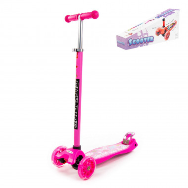 Детский самокат (розовый) — Полесье Россия
