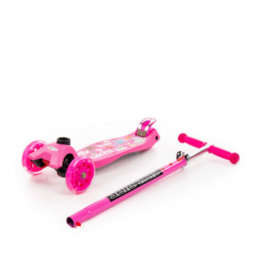 Детский самокат (розовый) — Полесье Россия