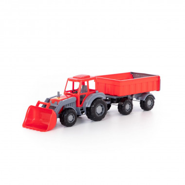 Алтай, трактор с прицепом №1 и ковшом — Полесье Россия