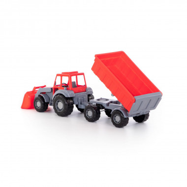 Алтай, трактор с прицепом №1 и ковшом — Полесье Россия