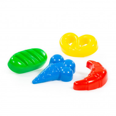 Формочки (мороженое, пирожок, крендель, рогалик) — Полесье Россия