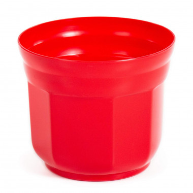 Цветочный горшок темно-красный Анетт d150 мм, h130 мм - 1,5 л — Полесье Россия