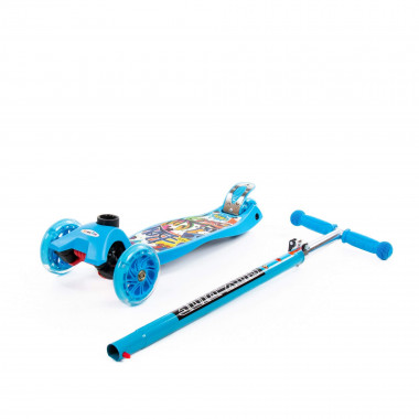 Детский самокат (голубой) — Полесье Россия