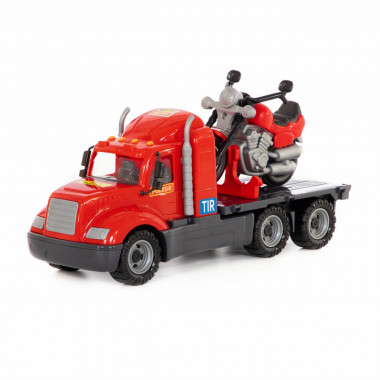 Майк, автомобиль-платформа + мотоцикл гоночный Байк — Полесье Россия