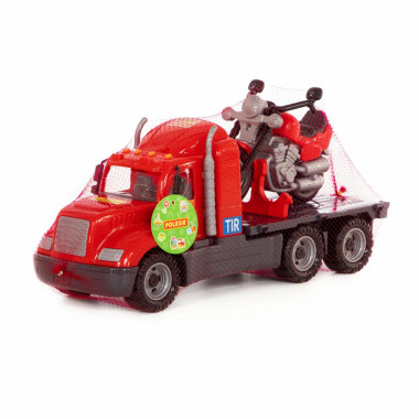 Майк, автомобиль-платформа + мотоцикл гоночный Байк — Полесье Россия